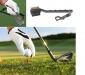 球杆双面刷高尔夫刷子带盖保护刷球杆清洁刷golf用品毛刷盖高尔夫