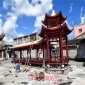 古建户外铝合金凉亭 塑木古建亭 防腐木六角实木亭 建筑施工
