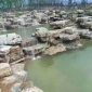 枣庄峄城区千层石厂家 景观千层石批发 园林假山石驳岸 龟纹石假山景观工程设计 假山石